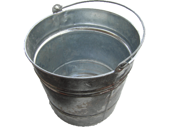 Galvanised steel Bucket